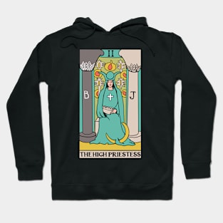 The High Priestess Tarot Card - Witchy Magic Hoodie